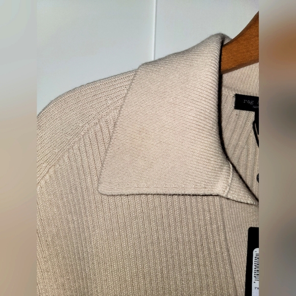 NWT Rag & Bone Eliana Cotton Cashmere Polo size XS - Picture 8 of 15